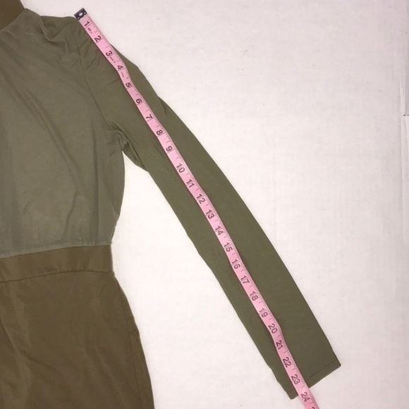 Long Sleeve Sheer Bodycon Dress - Picture 6 of 8